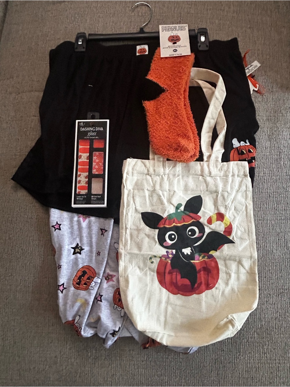 Peanuts Halloween pjs bundle